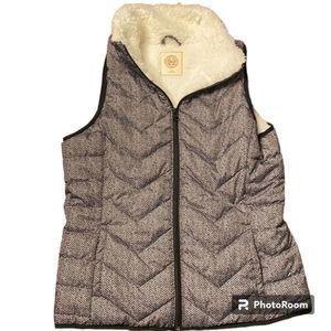 SO Chevron Lined Winter Vest